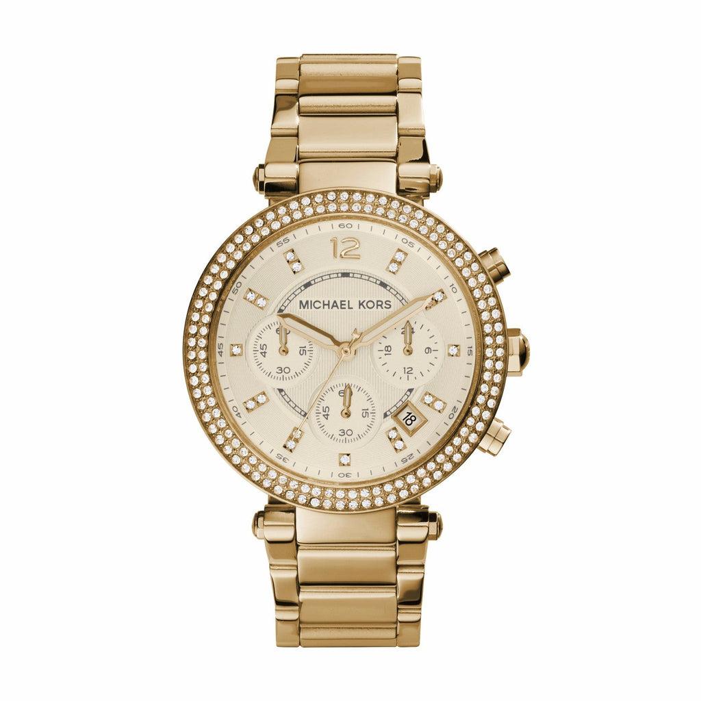 Michael Kors Women’s | Quartz Stainless Steel | Champagne Dial 39mm Watch MK 5354 - twentyfour