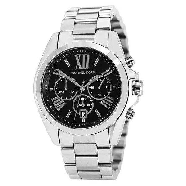 Michael Kors | Men’s Chronograph Quartz Stainless Steel Black Dial 44mm MK5705 - twentyfour
