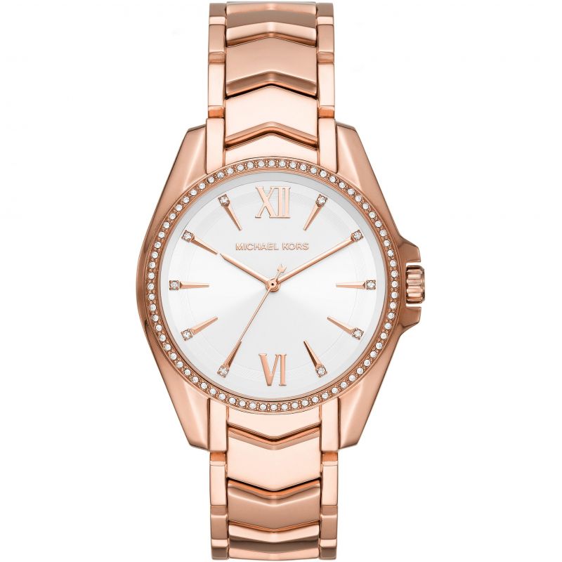 Michael Kors Women’s Quartz Stainless Steel White Dial 38mm Watch MK6694 - twentyfour