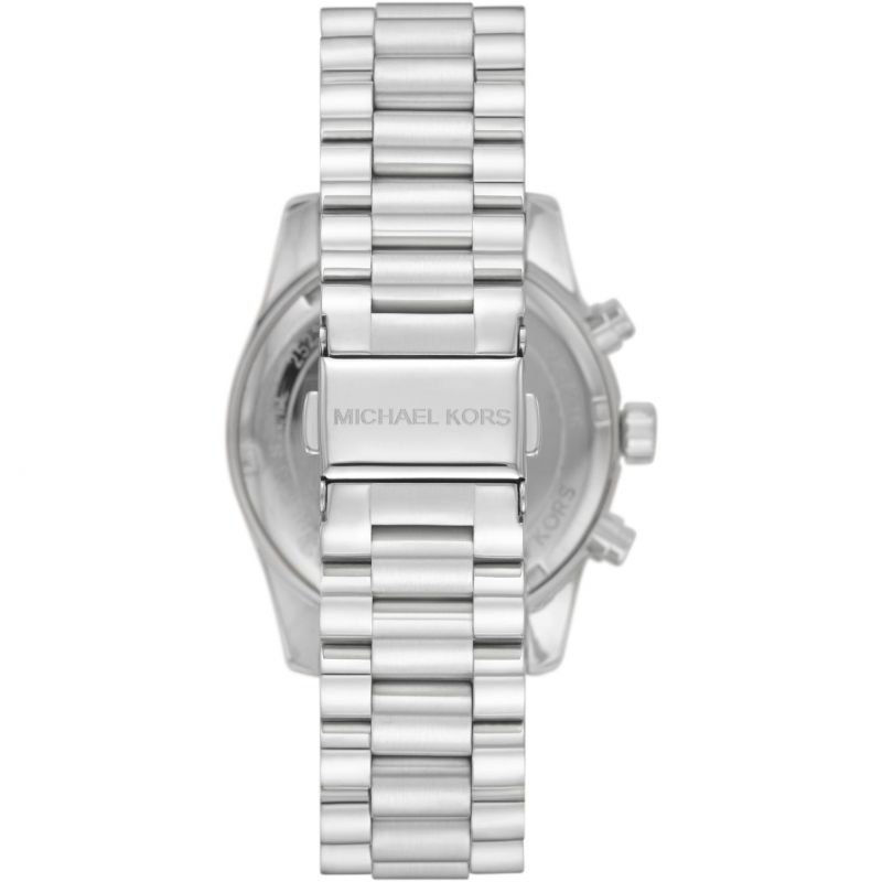 Michael Kors Women’s Quartz Silver Stainless Steel Blue Dial 38mm Watch MK7215 - twentyfour