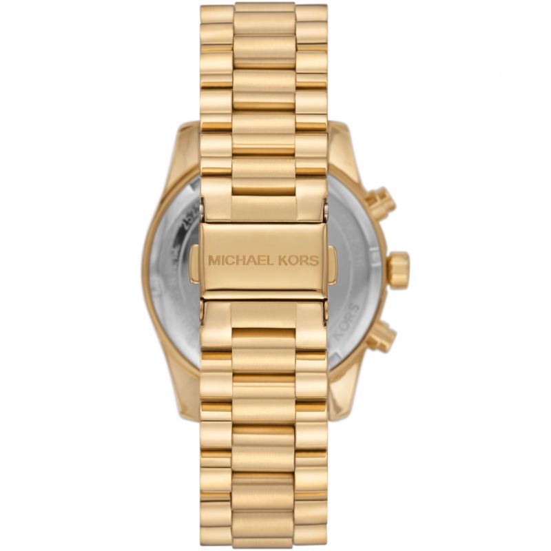 Michael Kors Women’s Quartz Gold Stainless Steel Sky Blue Dial 38mm Watch MK7216 - twentyfour