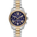 Michael Kors Women’s Quartz Two-tone Stainless Steel Blue Dial 38mm Watch MK7218 - twentyfour