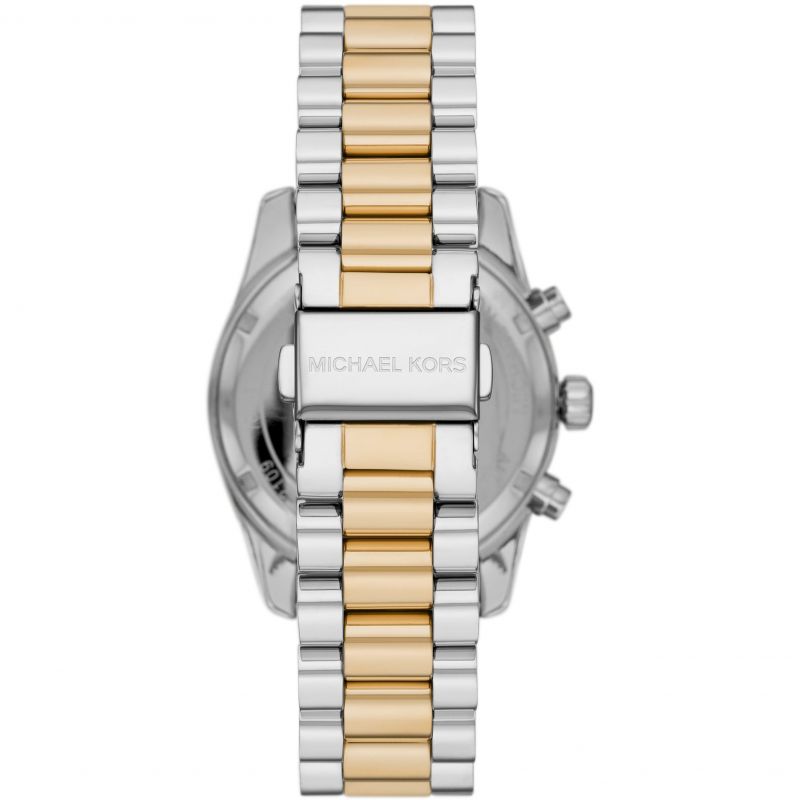 Michael Kors Women’s Quartz Two-tone Stainless Steel Blue Dial 38mm Watch MK7218 - twentyfour