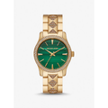 Michael Kors Women’s | Stainless Steel Green Dial 38mm Watch MK7390 - twentyfour