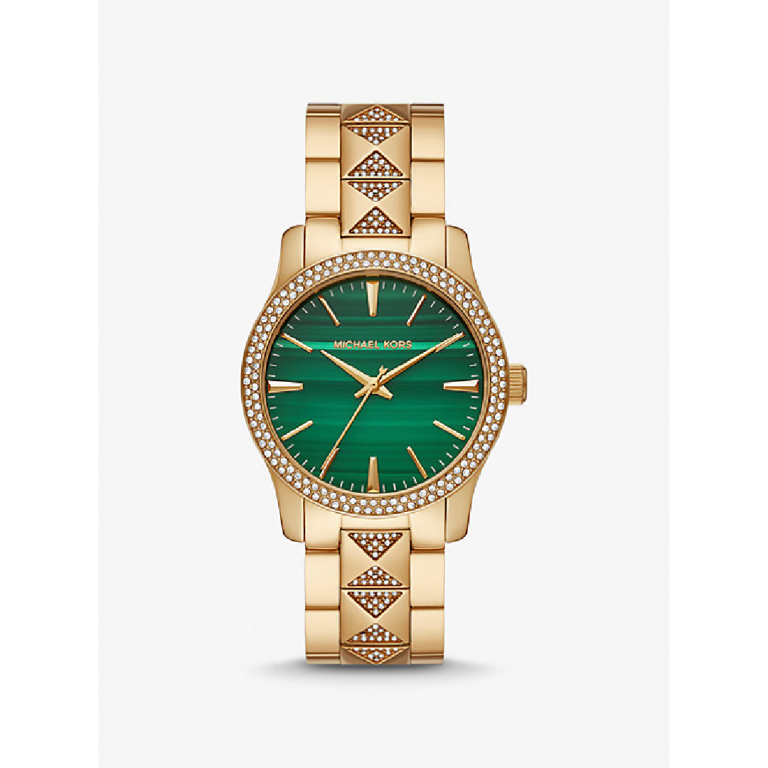 Michael Kors Women’s | Stainless Steel Green Dial 38mm Watch MK7390 - twentyfour