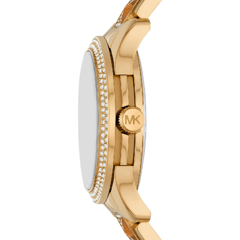 Michael Kors Women’s Gold Stainless Steel Copper Dial 38mm Watch MK7389 - twentyfour