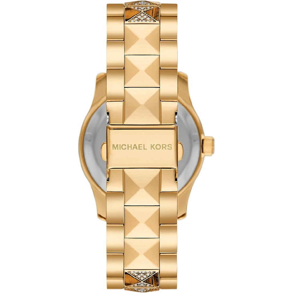 Michael Kors Women’s Gold Stainless Steel Copper Dial 38mm Watch MK7389 - twentyfour
