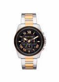 Michael Kors Men’s Quartz Two-tone Stainless Steel Black Dial 44mm Watch MK8901 - twentyfour