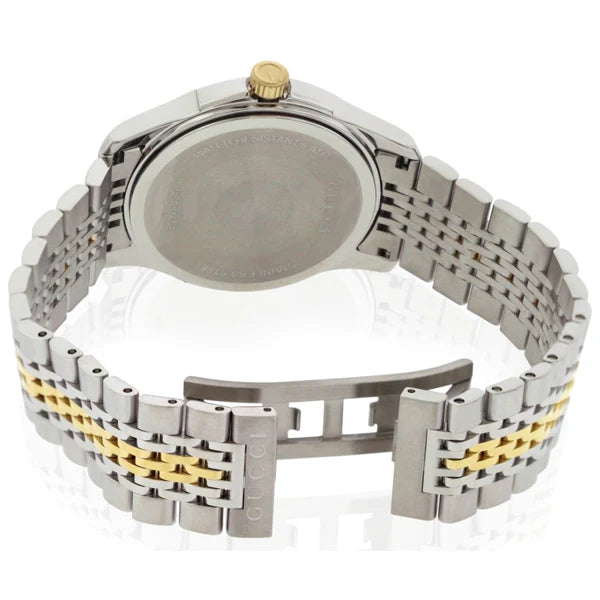 Gucci Unisex | Quartz Stainless Steel Silver Dial 38mm YA126409 - twentyfour