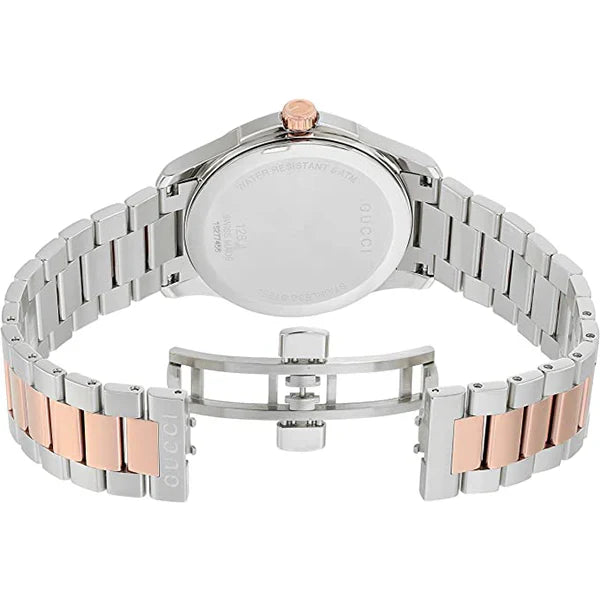 Gucci Men’s | Quartz Stainless Steel Silver Dial 38mm  YA126473