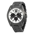 Michael Kors Men’s Quartz Grey Stainless Steel White Dial 43mm Watch MK5952 - twentyfour