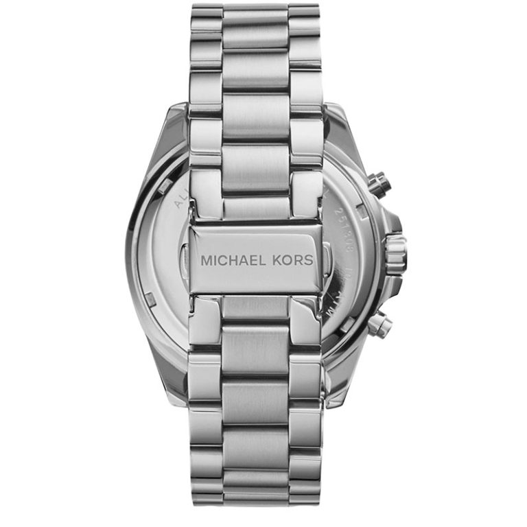 Michael Kors Women’s Quartz Silver Stainless Steel Blue Dial 43mm Watch MK6099 - twentyfour