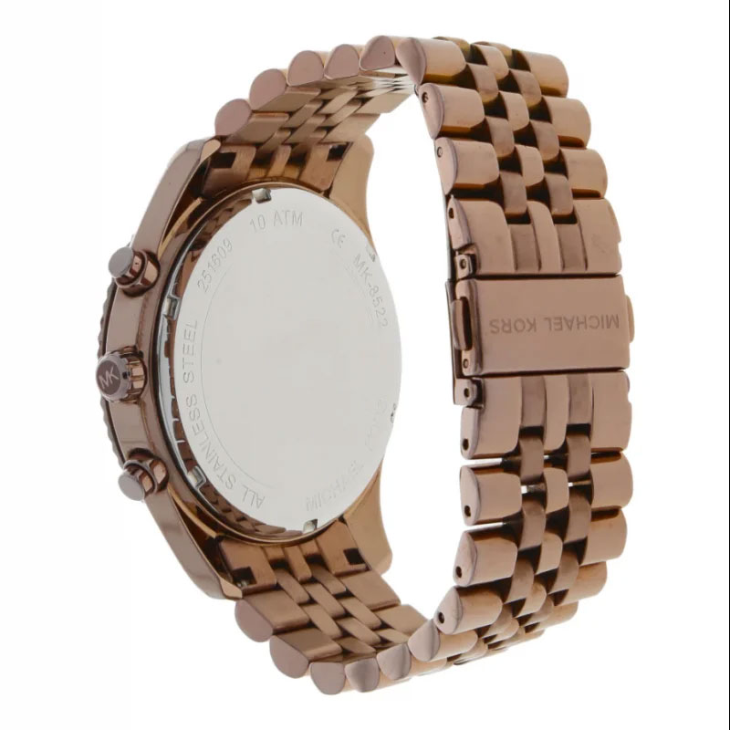 Michael Kors Men’s Quartz Brown Stainless Steel Brown Dial 44mm Watch MK8522 - twentyfour