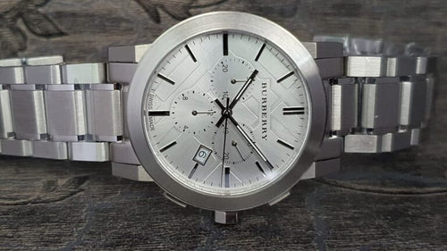 Burberry Unisex | Stainless Steel Silver 42mm BU9350 - twentyfour