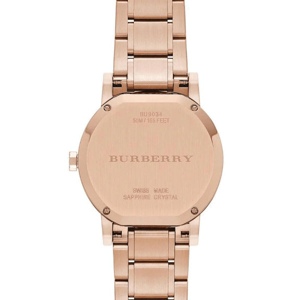 Burberry Unisex | Gold Stainless Steel Watch 38mm BU9034 - twentyfour