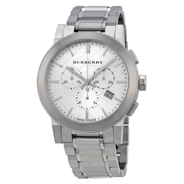 Burberry Unisex | Stainless Steel Silver 42mm BU9350 - twentyfour