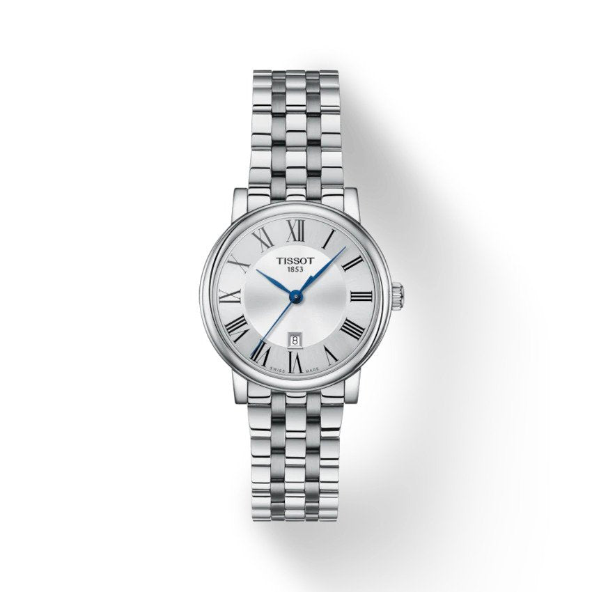 Tissot Women’s Quartz Swiss Made Stainless Steel Silver Dial 30mm Watch T122.210.11.033.00