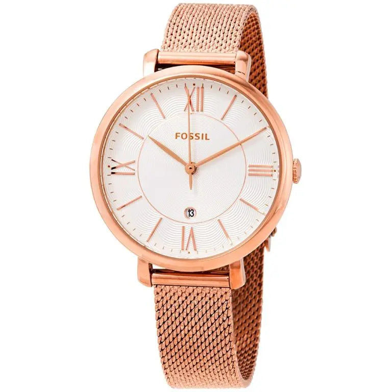Fossil Women’s Quartz Stainless Steel Silver Dial 36mm ES4352 - twentyfour
