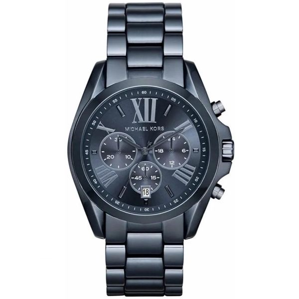 Michael Kors Men’s | Chronograph Quartz Stainless Steel | Blue Dial 42mm Watch MK 6248 - twentyfour