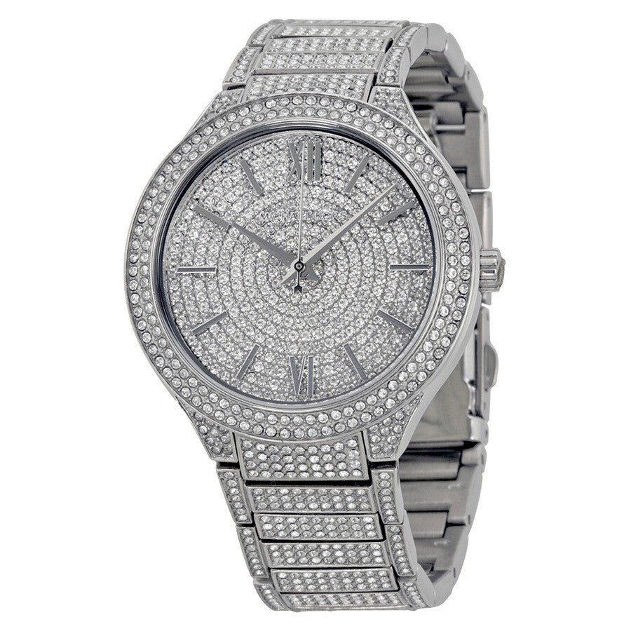 Michael Kors Women’s Quartz Stainless Steel Crystal Pave Dial 38mm Watch MK 3359 - twentyfour
