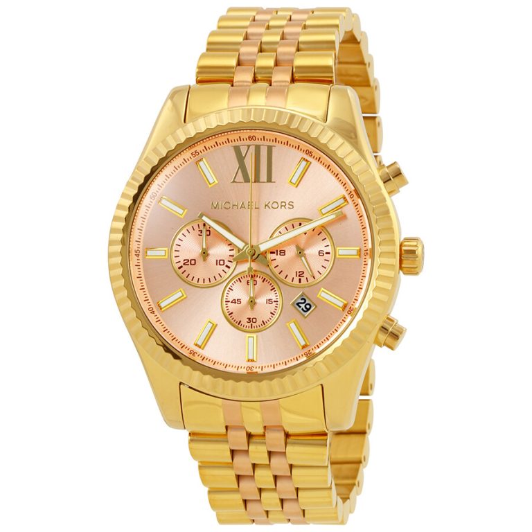 Michael Kors Women’s | Stainless Steel Rose Gold Dial 45mm MK6473 - twentyfour