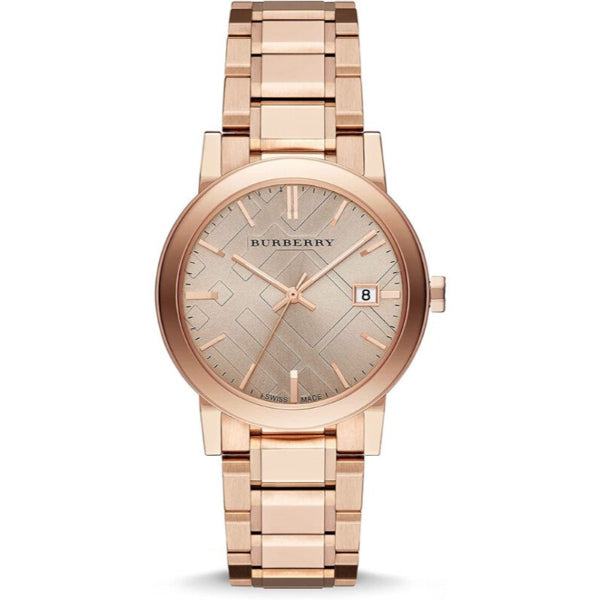 Burberry Unisex | Gold Stainless Steel Watch 38mm BU9034 - twentyfour