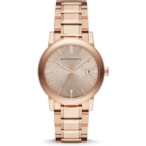 Burberry Unisex | Gold Stainless Steel Watch 38mm BU9034 - twentyfour
