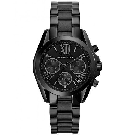 Michael Kors Women’s Quartz Stainless Steel Black Dial 39mm Watch MK6058 - twentyfour