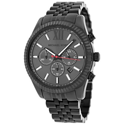 Michael Kors Men’s Quartz Stainless Steel Black 45mm Watch MK8320 - twentyfour